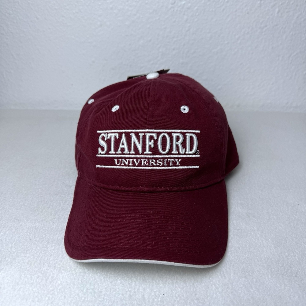 Stanford University The Game Hat Strap Back Cap College Adjustable Maroon Red